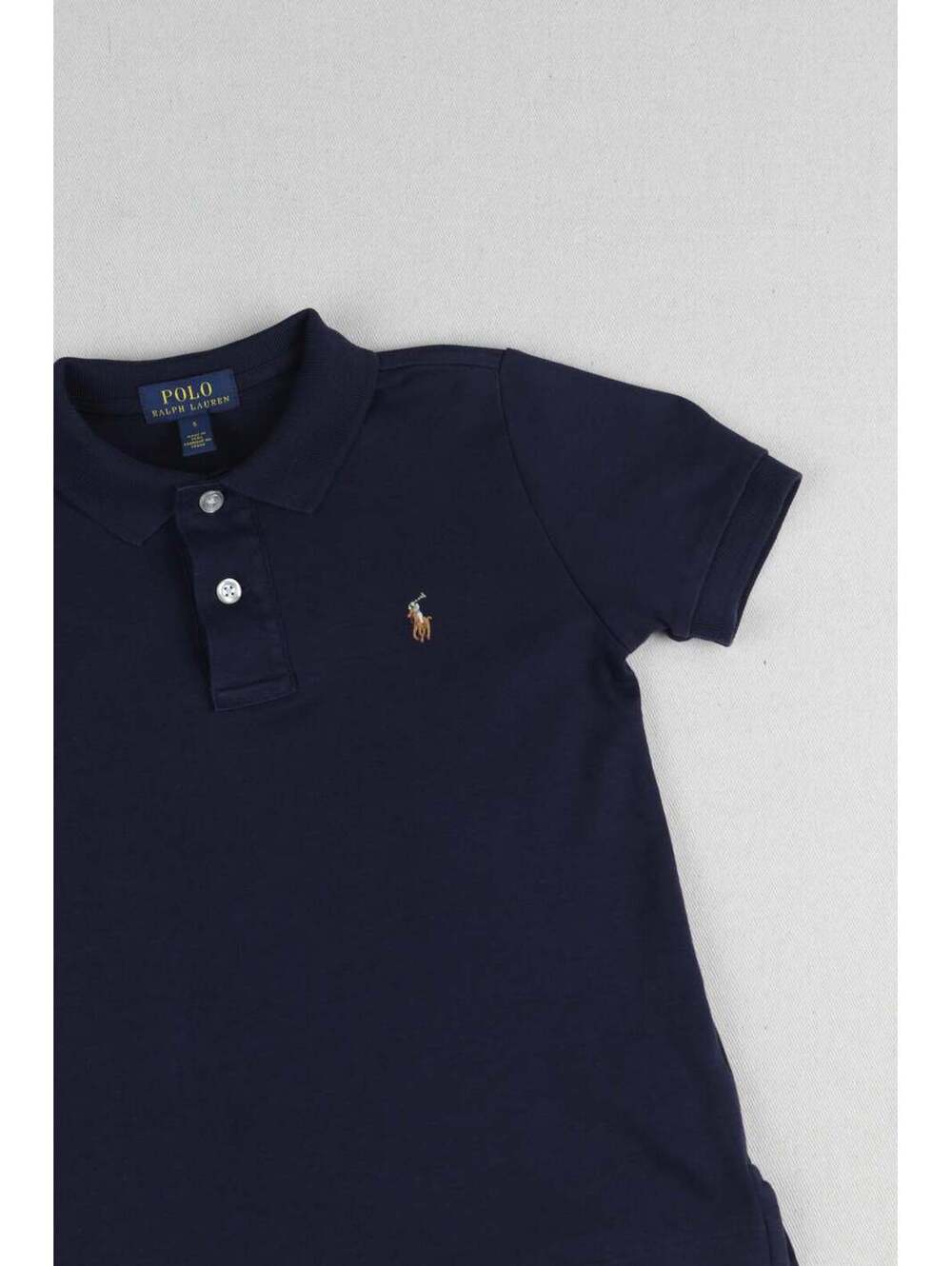 2010's Polo Ralph Lauren Kids Navy Short Sleeve Polo